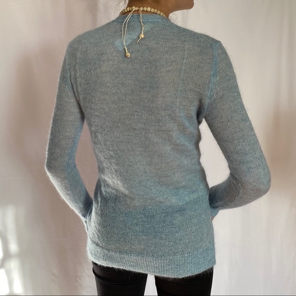 NWT JCrew Light Blue Cardigan Sweater - Picture 3 of 5